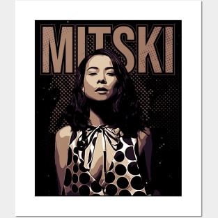 Mitski // Brown vintage Posters and Art